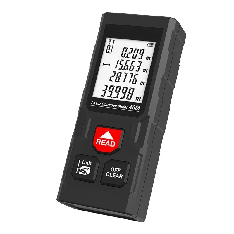 Laser Distance Meter High Precision Measuring Tool for Engineers and Contractors Digital Tape Measure 40m 70m Range