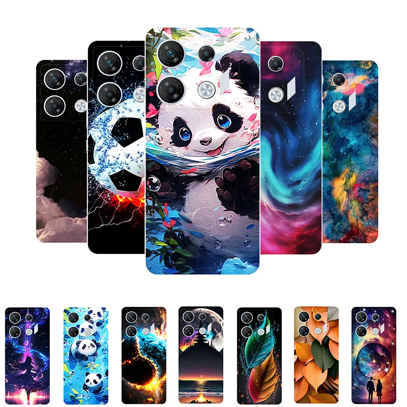 

Чехол для Infinix GT 10 Pro X6739 Симпатичный Панда Ударопрочный силиконовый чехол для Infinix GT 10 Pro бампер GT10Pro