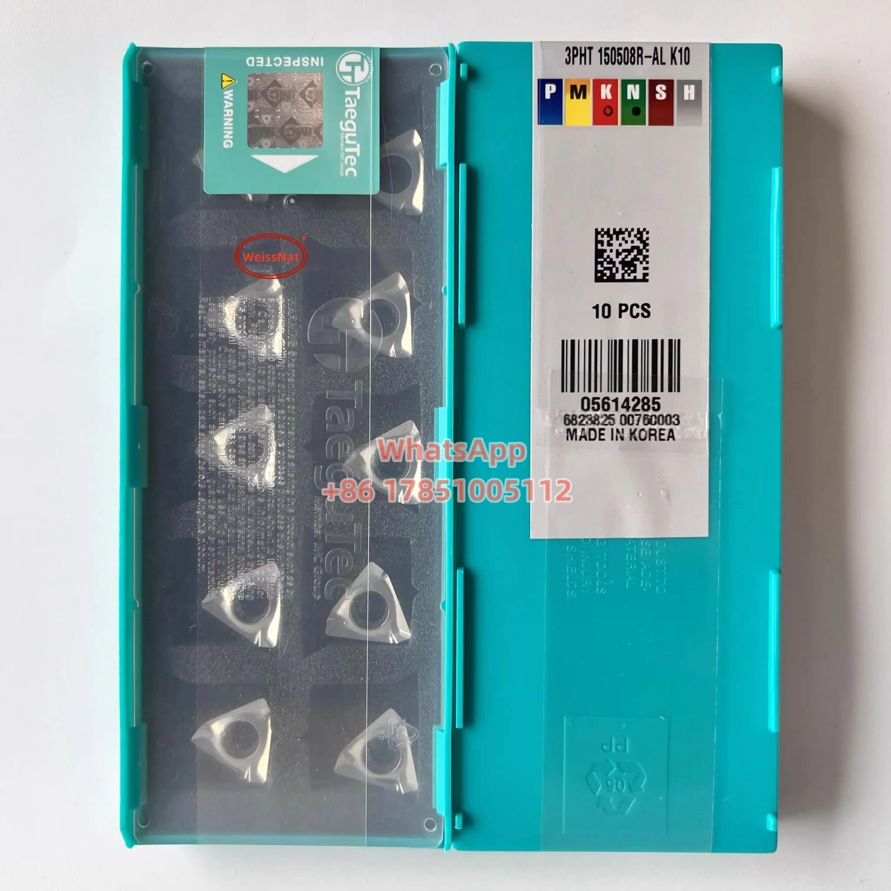 

Taegutec 3PHT 150508 R-AL K10 APCT1204 PER-AL K10 APCT1705 PER-AL Твердосплавные пластины K10