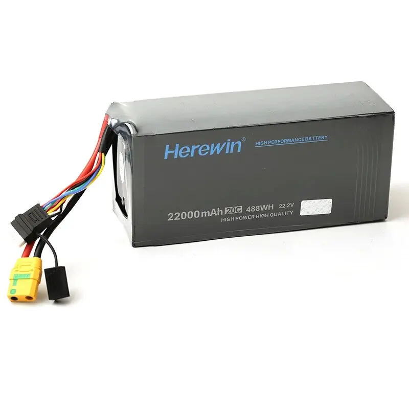 

Herewin 22000mah Battery 22.2v 6s 20c Lipo Batter For Rc Model/Car