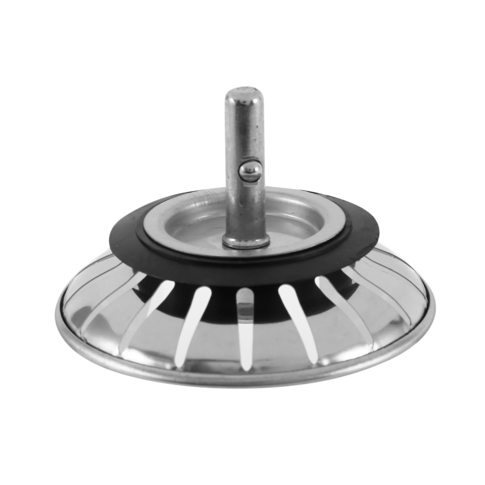 Aço inoxidável Kitchen Sink Coador, Stopper, Waste Plug, Filtro, 78mm de diâmetro