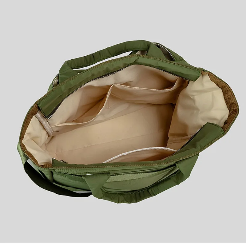 XMESSUN New Trendy Nylon Cloth Handbag for Women,Fashion Army Green Travel Bag Designer Female Casual Shoulder Crossbody Bag view 5