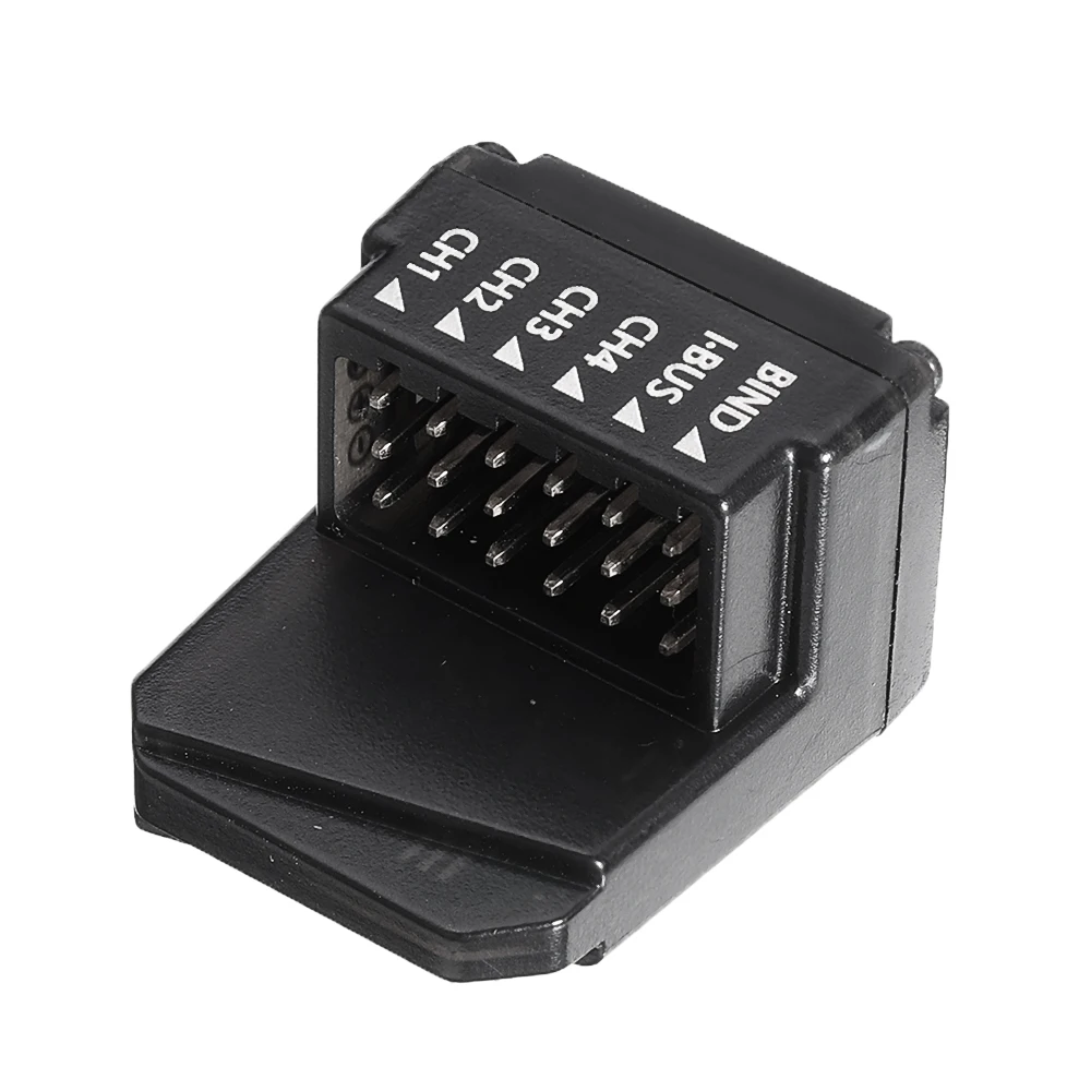 Flysky FGr4S V2 수신기 NB4 PL18 RC 송신기용 단일 안테나 양방향 PPM/IBUS 출력 내장