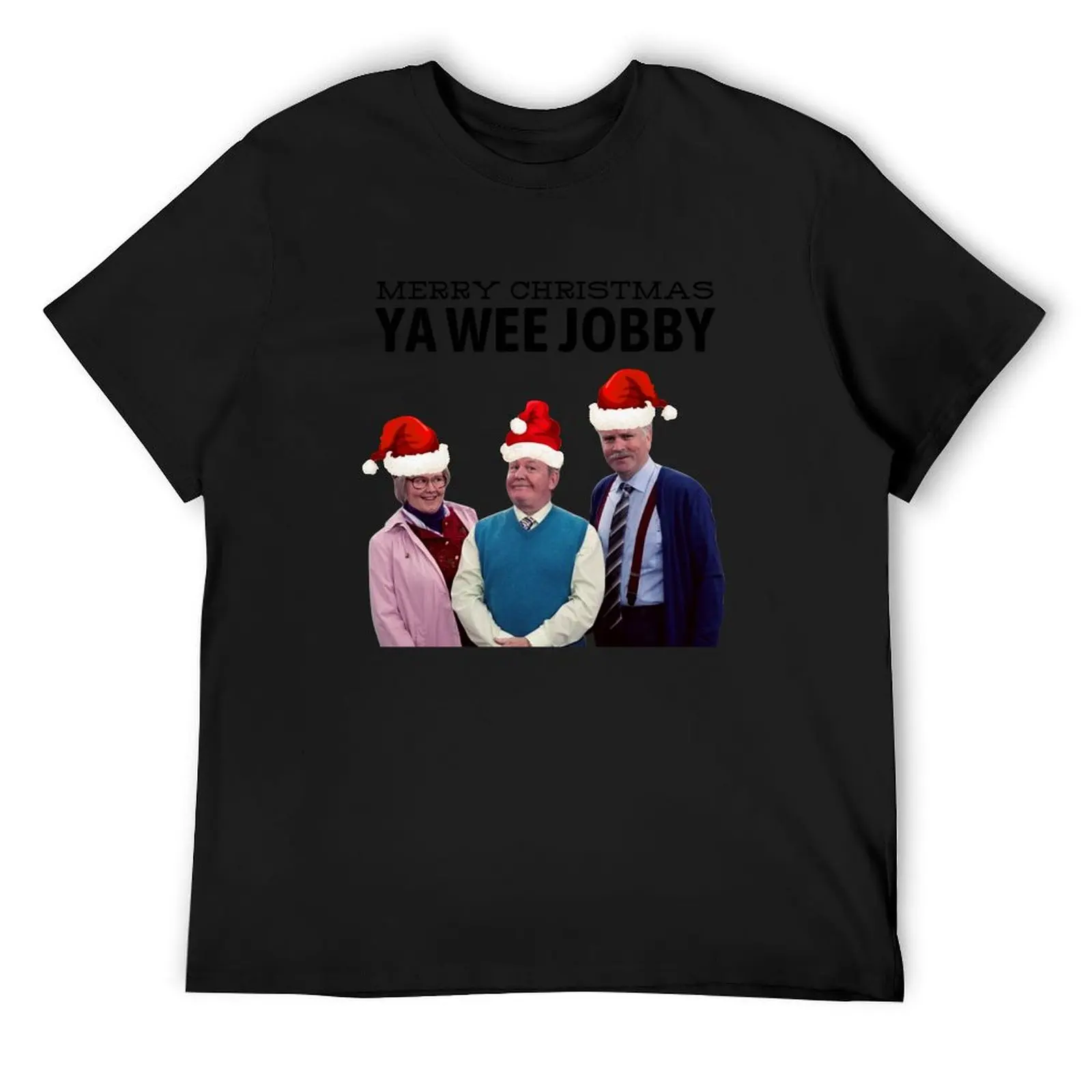 

Футболка Merry Christmas Ya Wee Jobby-Jack, Victor and Isa, рубашка на заказ, подарки для парня, винтажная аниме-рубашка, футболка для мужчин