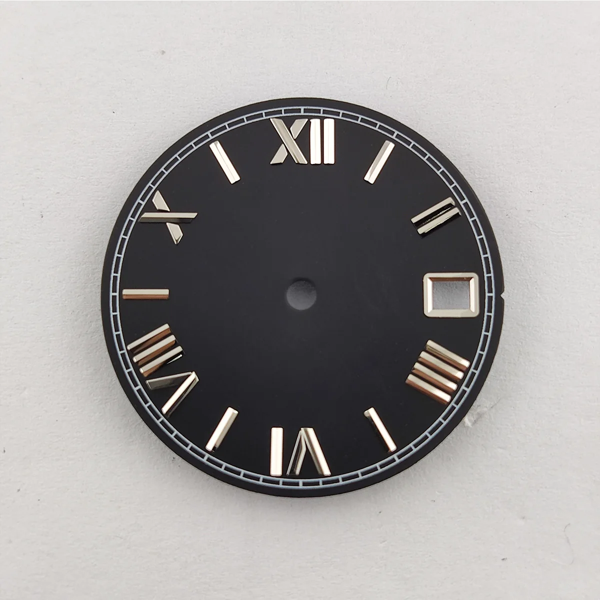 28.5mm Dial NH35 dial custom logo dial Roman Numeral Dial Suitable For NH35 NH36 Movement Watch Accessories Maintenance Dial