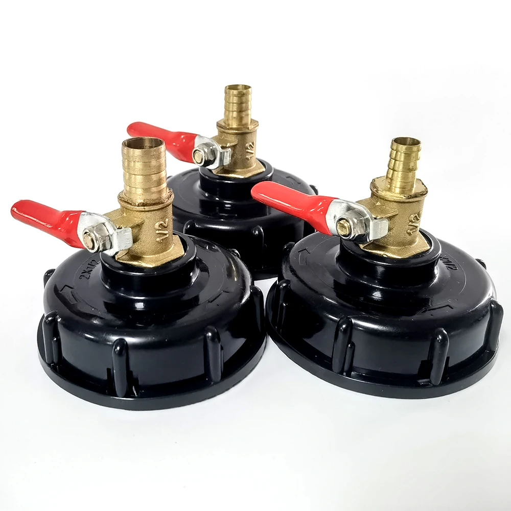 

1/2 "8-12 мм латунный переходник для шланга медный клапан для аксессуаров для бака IBC S60x6 адаптер для резервуара для воды переключатель крана инструмент для мойки автомобиля