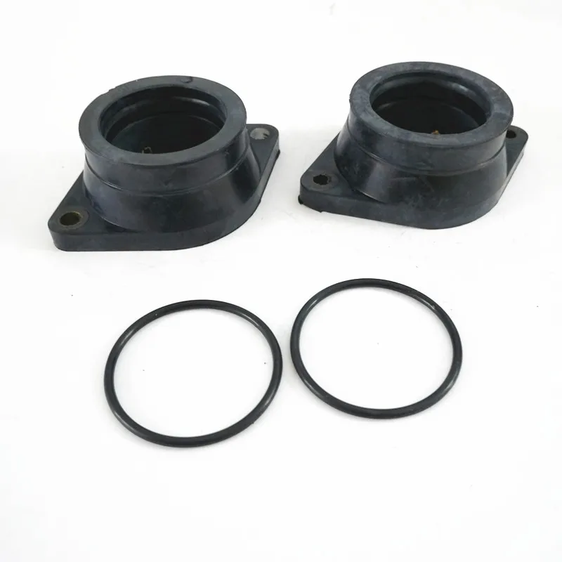 Motorcycle Carburetor Interface Adapter Intake Inlet Manifold Pipe Rubber For Yamaha BT1100 Bulldog XVS 1100 5EL-13586-00