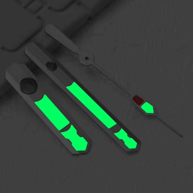 

SKX007/009 Супер светящиеся стрелки для часов Tuna Can Turtle, часы mairine master, подходят для Seiko mod for 2824, модные часы с автоматическим механизмом