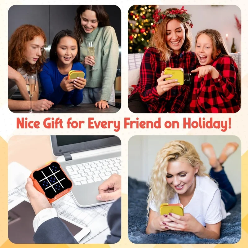 رقعة شطرنج إلكترونية من Tic Tac Toe للأطفال، لعبة استراتيجية تفاعلية مع وضع تعلم الذكاء الاصطناعي، لعبة تعليمية للوالدين والطفل #3