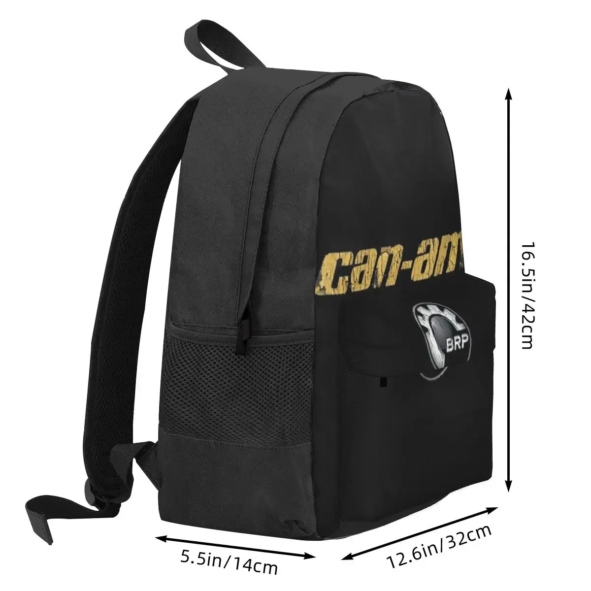 Can-Am BRP Motorcycle Backpack Hot Sale Daypack Large Capacity Children BookBag School Bag Shoulder Bags for Men Women