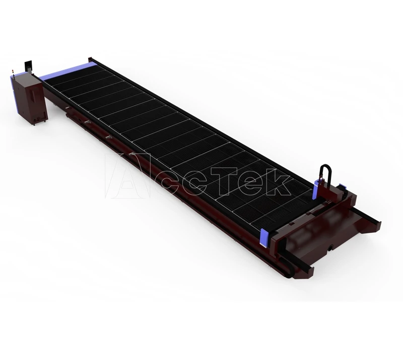 12000W High Power ACCTEK 2*12M Big Size Cypcut Fiber Laser Cutting Machines CNC Metal Laser Cutting Machines for Steel Stainless
