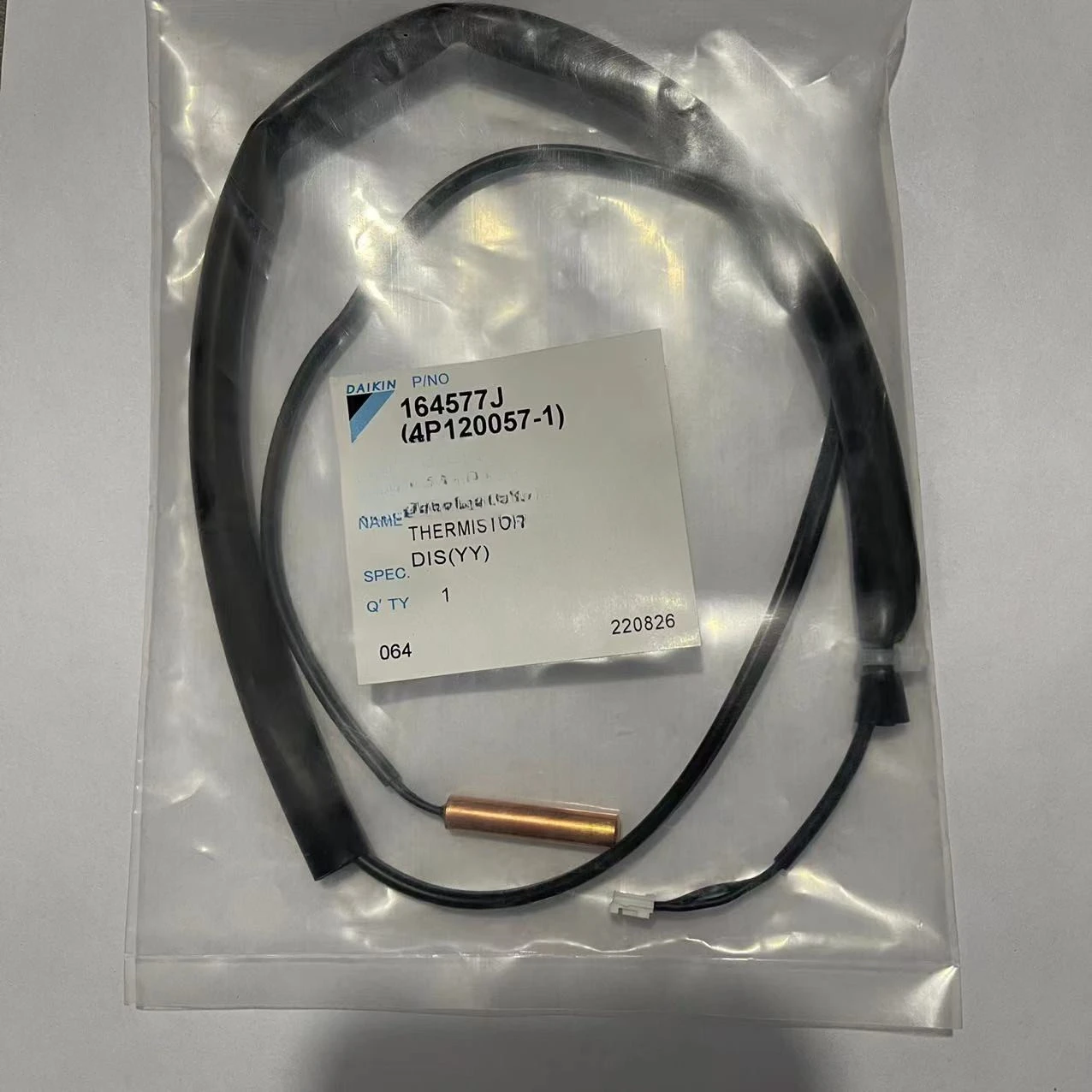 New Indoor Unit Liquid Side Coil Thermistor C4 Probe Temperature Sensor R2T Tube Temperature Probe