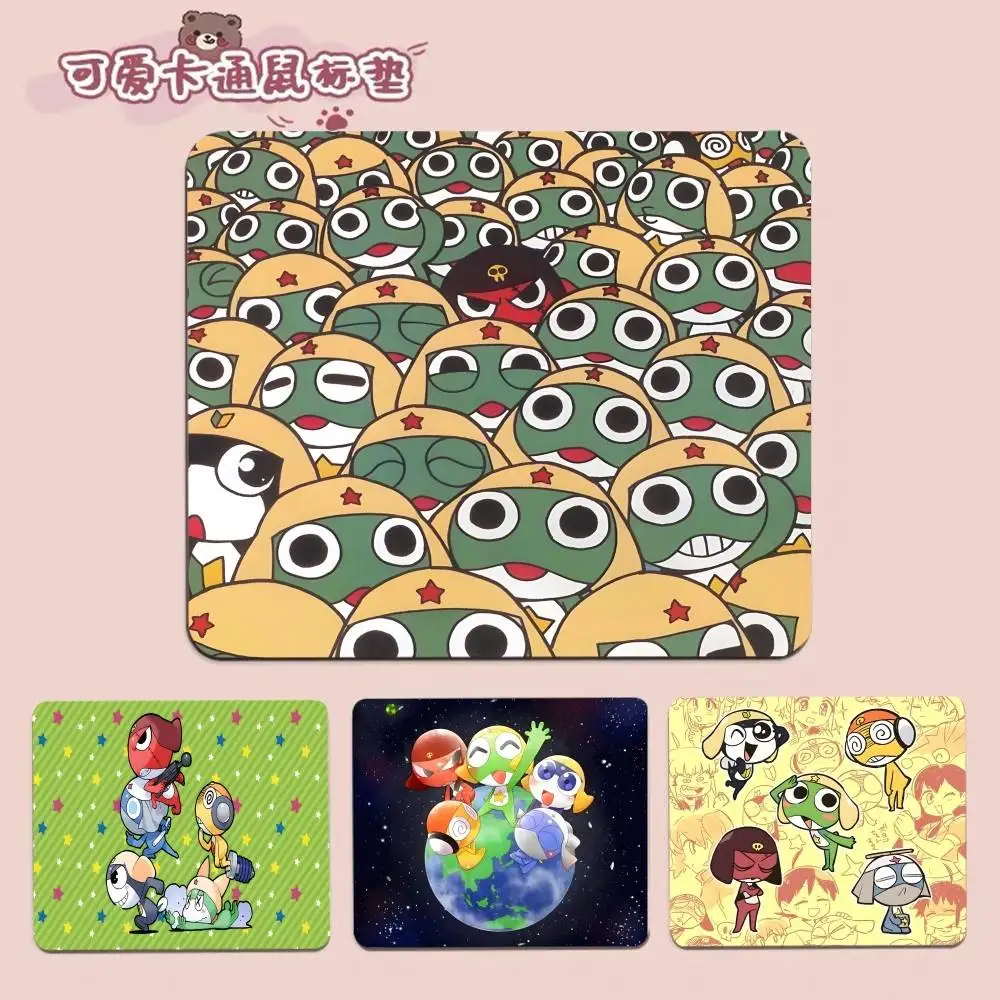 Hot Gunsou Keroro frog DIY Table Mat Student Mousepad Computer Keyboard Pad Games Pad Desk Mat for PC Mouse Carpet