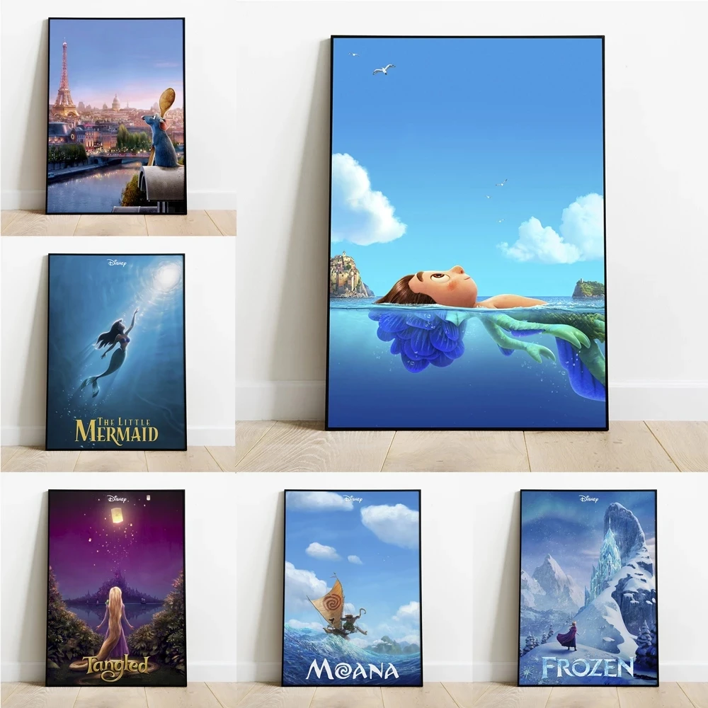 Movie Toy Story Wall Art Modular Pixar Canvas Paintings Frozen Home Decor Disney Pictures Nursery Print Living Room Decoration