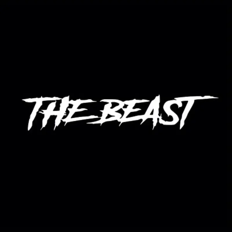 LYKX The Beast ملصق سيارة سيارة دراجة نارية شاحنة نافذة الوفير المحمول ملصق حائط من الفينيل