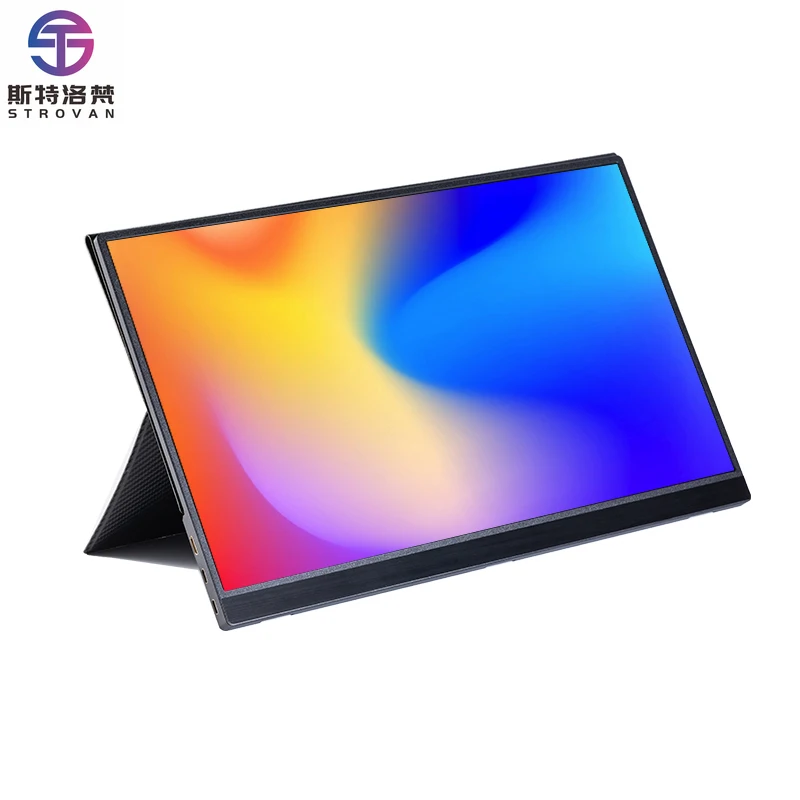 

15,6-дюймовый IPS TFT-экран, емкостный сенсорный портативный дисплей с частотой обновления 60 Гц, интерфейс Type-C