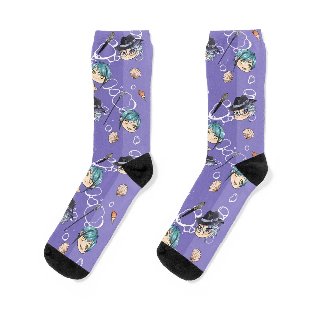 Fish school Socks gift happy Novelties Children's Mens Socks Women's