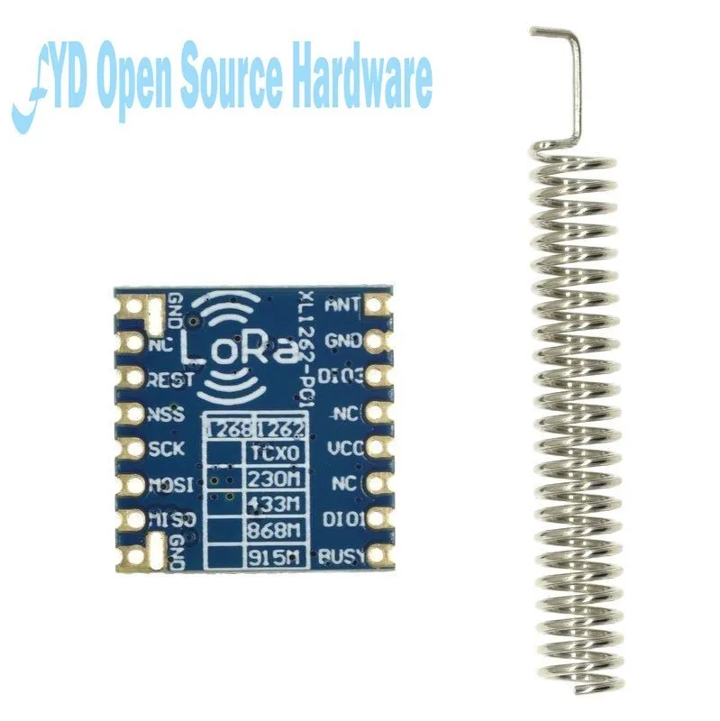 SX1268 LLCC68 SX1262 Wireless Transceiver Module 433Mhz 915MHz spread Spectrum Long-Range Wireless Communication LORA/GFSK