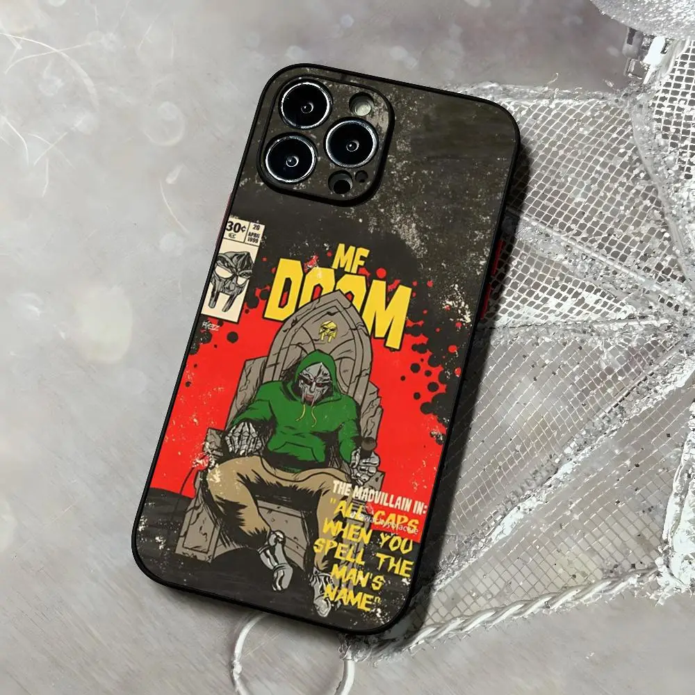 MF DOOM Rapper Phone Case For IPhone 15 14 13 11 12 Pro Max Mini Xs X Xr 7 8 Plus Se Cover