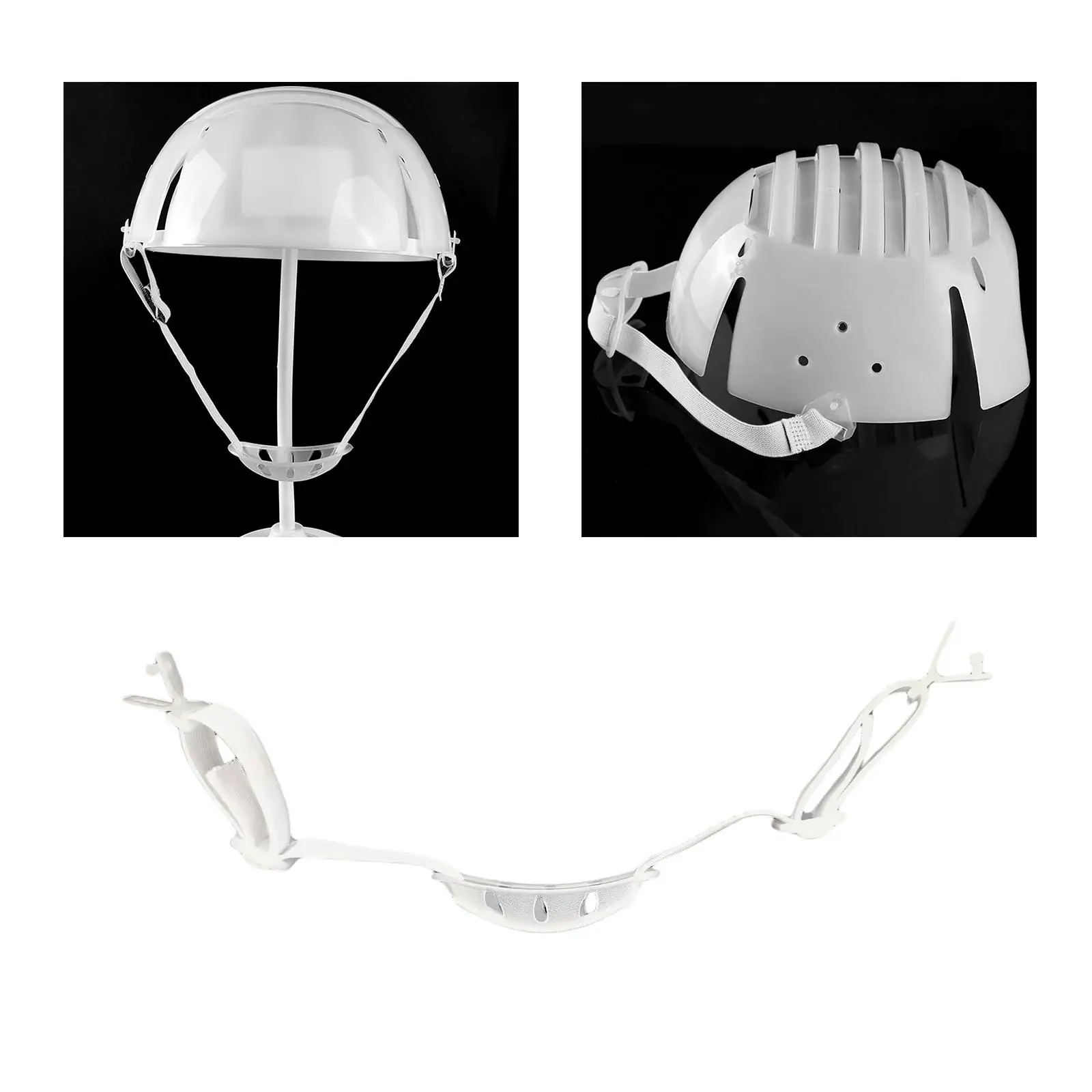 Chin Strap Adjustable Polyester Replacement Helmet Accessory for Construction Hard Hat and Cycling
