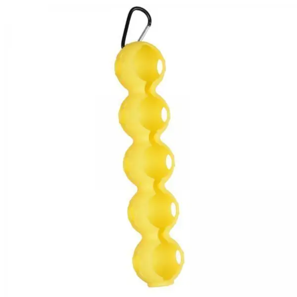 Silicone Golf Ball Pouch Bag Practical Belt Clip Case Larger Capacity Outdoor Accessory for Golfers