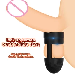 2 in I Bullet Penis Ring Cock Ring Male Chasity Cage Scrotum Bondage Ball Stretcher Delayed Ejaculation Sex Toy for Men Sex Shop