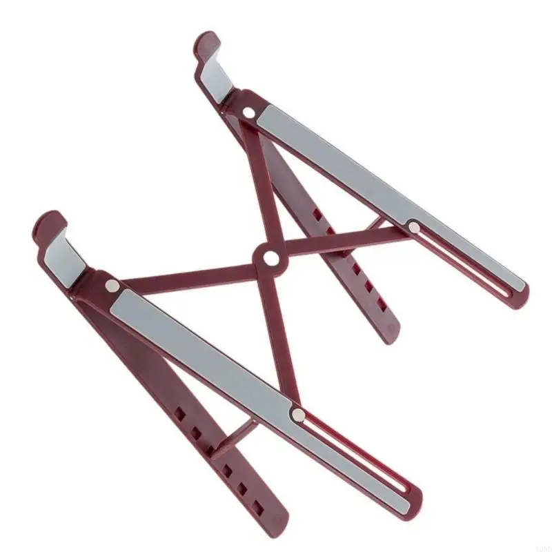 Ergonomic Foldable Laptop Stand Portable Desktop Stand Adjustable 6 Gear Y3ND