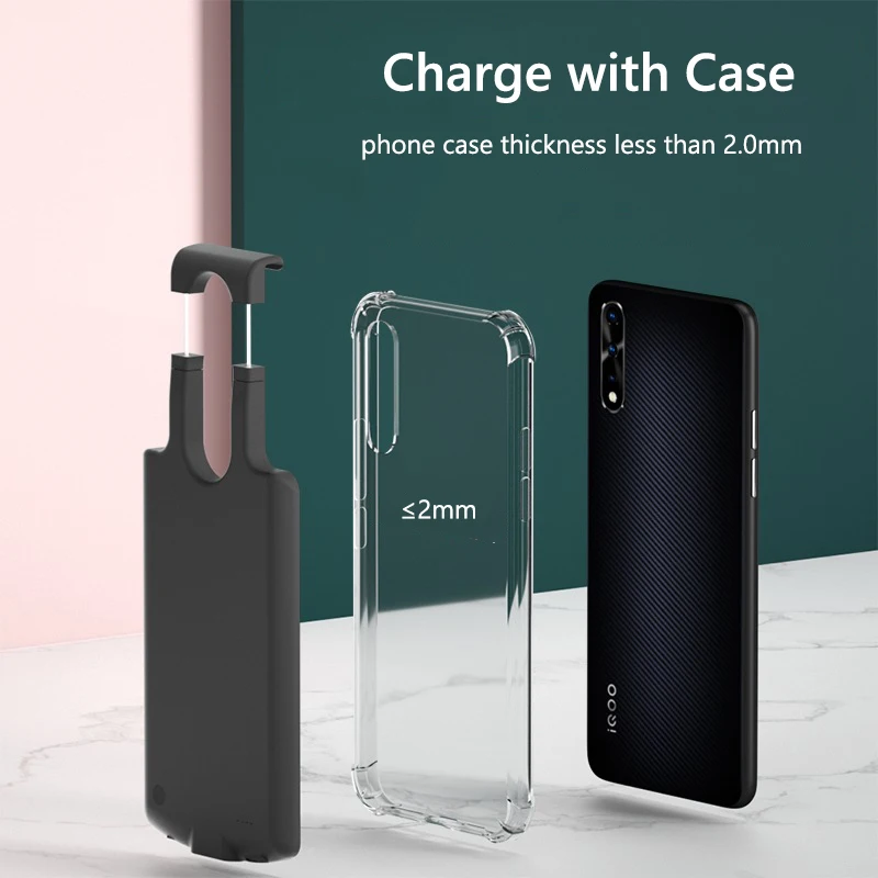 10000/6800mAh Battery Charger Case External Battery Pack for iPhone 14 Samsung Huawei Xiaomi Type C Port Powerbank Case Charger