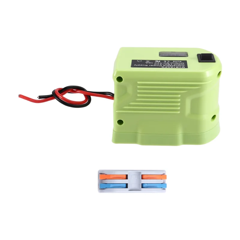A84X-Power Wheels Battery Adapter Adjuatable Power Supply Step Down Converter For Ryobi 18V Battery Buck Adapter