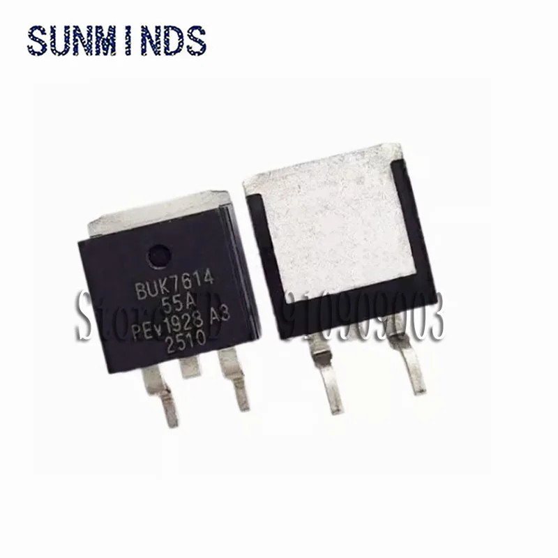 10pcs/lot BUK7614-55A BUK7614-55 BUK7614 TO-263 55A 73A new In Stock