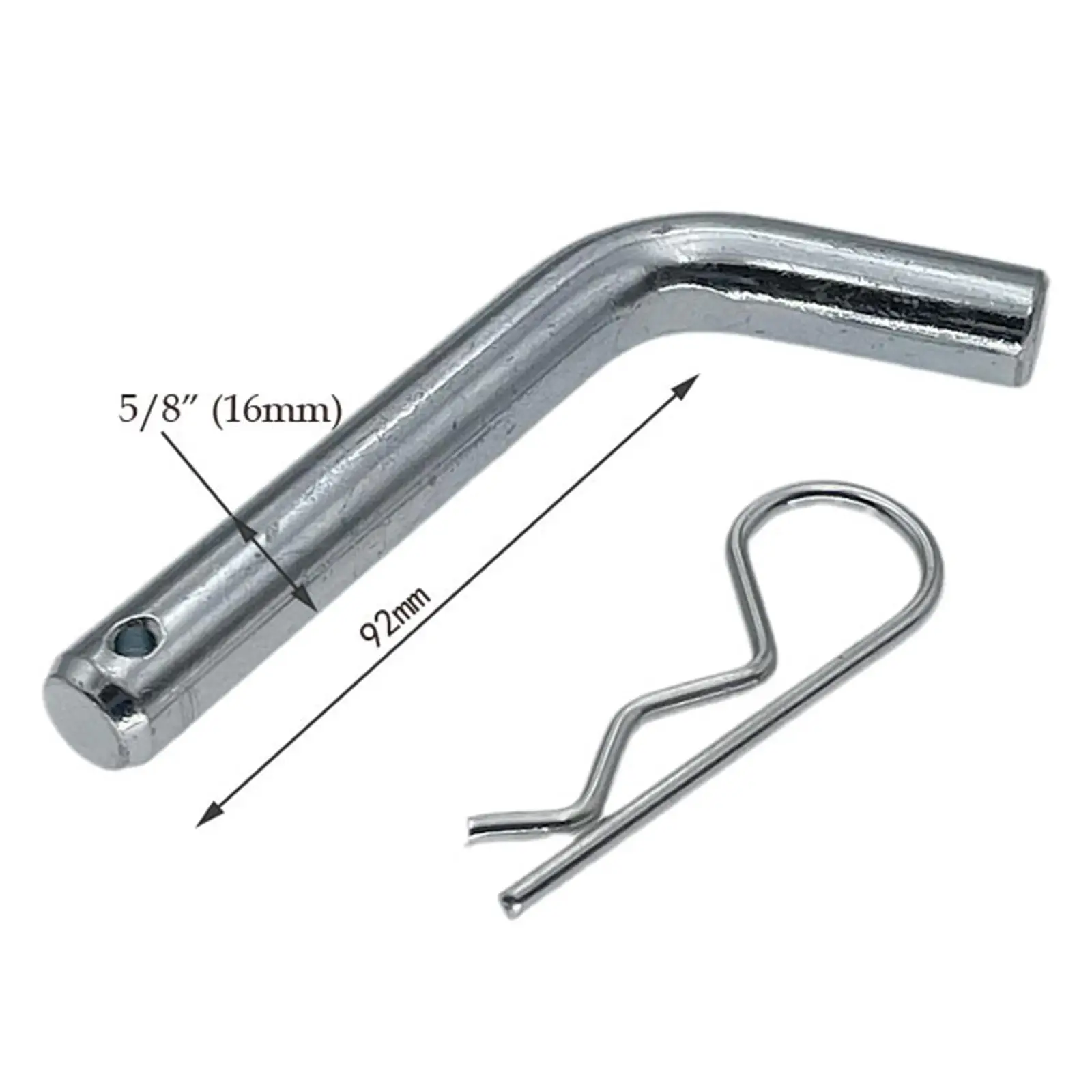 Heavy Duty Trailer Hitch Pin & Clip 5/8\