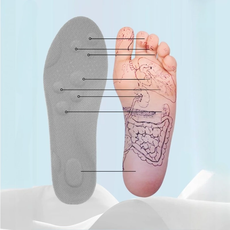 1/2 Pairs 4D Cloud Technologyt عالية المرونة الرياضة مزيل العرق النعال للأحذية بولي Sole وحيد التنفس للأقدام الرجال نعل الجري
