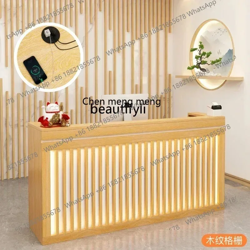 A   R New Chinese Style Pavilion of Regimen Cashier Counter Commercial Restaurant Bar Ear Cleaning Store Reception  Checkout Cou