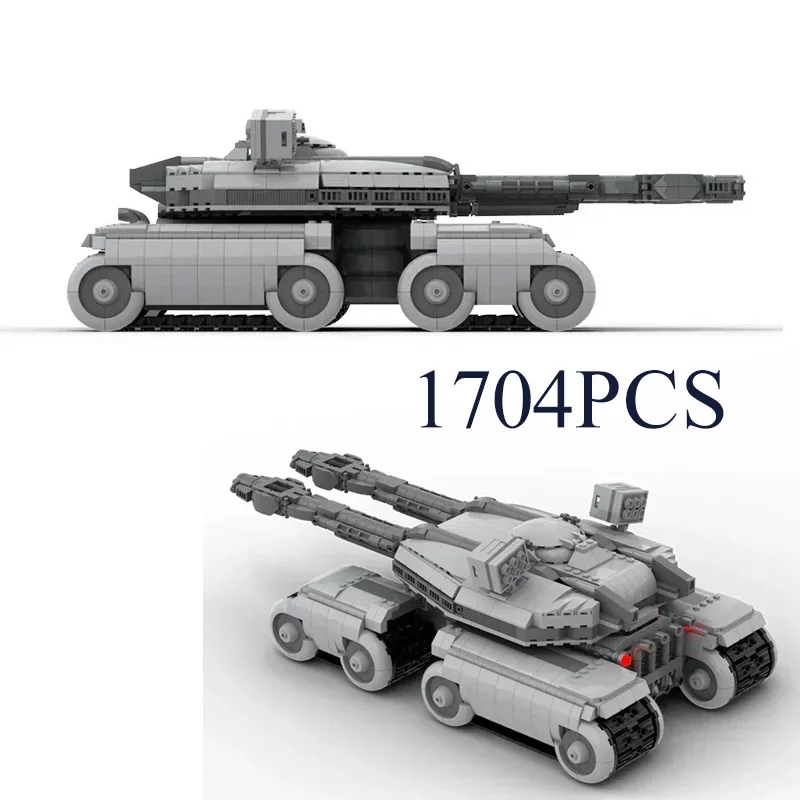 

Moc Building Bricks Military Model Battlefield Mammoth Tank Technology Modular Blocks Gifts Christmas Toys DIY Sets Assembly