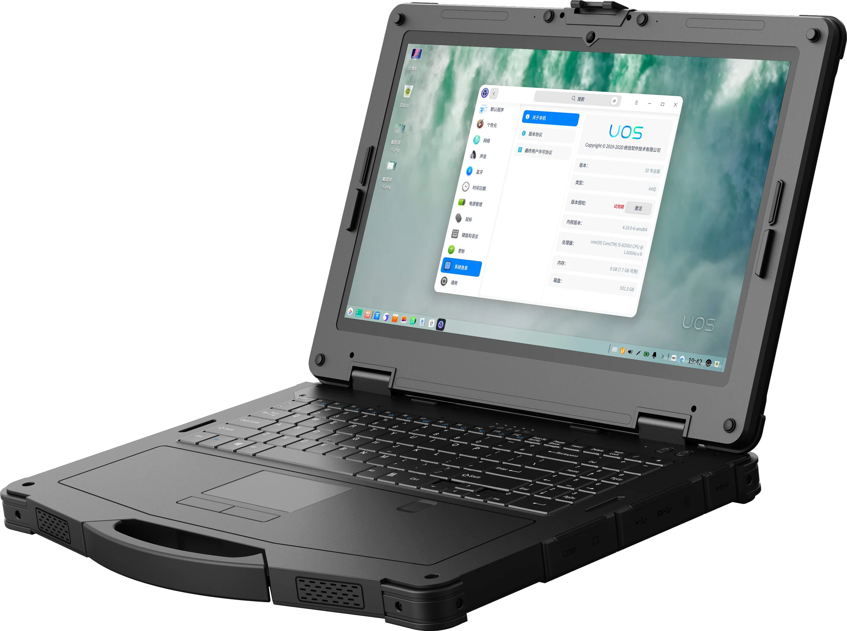 

15.6 inch Full-Rugged Notebook Intel i5-1135G7 Windows 11 Pro Rugged Laptop with WiFi Bluetooth GPS Fingerprint IP65 MIL-STD-810