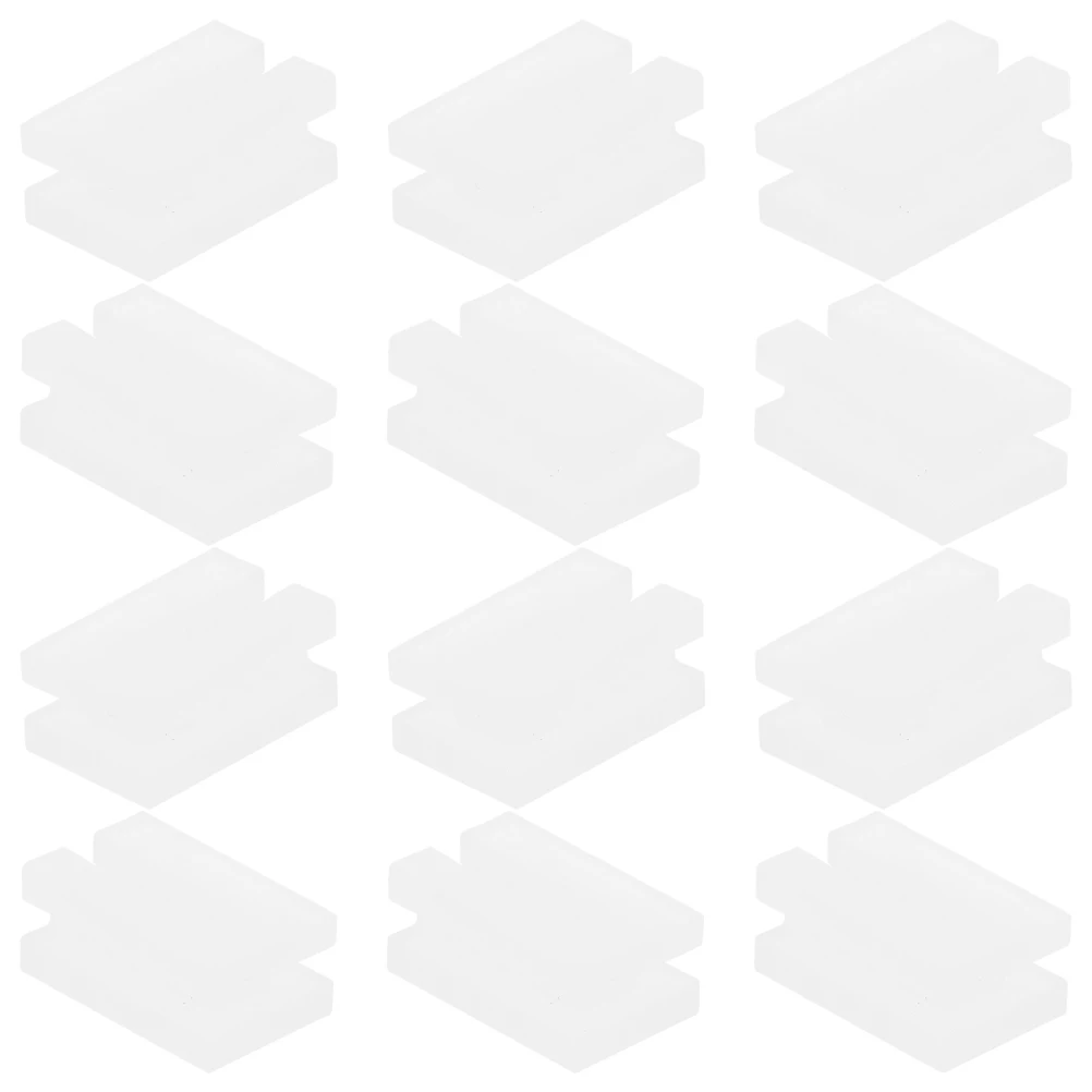 

12Pcs Radiator Bracket Insert Cover Plastic Hook Protective Sleeve Panel Radiator Bracket Protector Home Office Heating