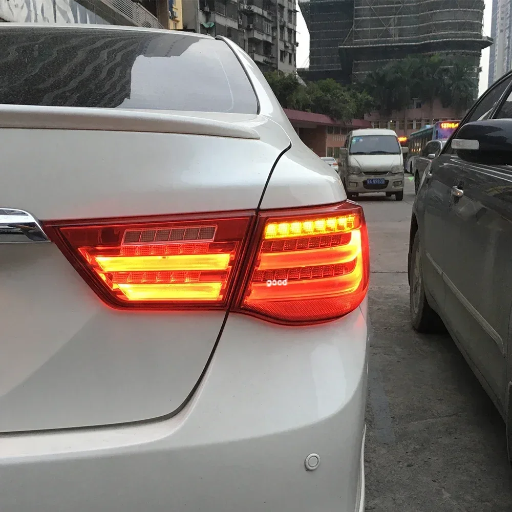 لتويوتا ريز مارك X 2010-2012 السيارات الخلفية مجموعة مصابيح ترقية LED الديناميكية بدوره سيارة أضواء خلفية التوصيل والتشغيل الملحقات