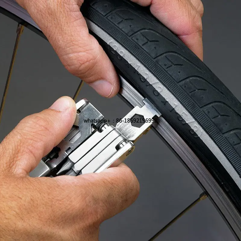Mountain Bike Bicycle Tool Repair Kit Chain Tire Multifunctional Riding Portable Combination Equipment