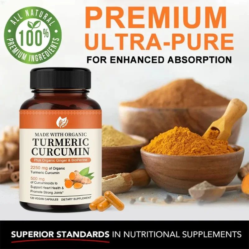 Kurkuma-Curcumin-Kapseln 2250m – Turmeric Curcumin Capsule Bewertung und Preis