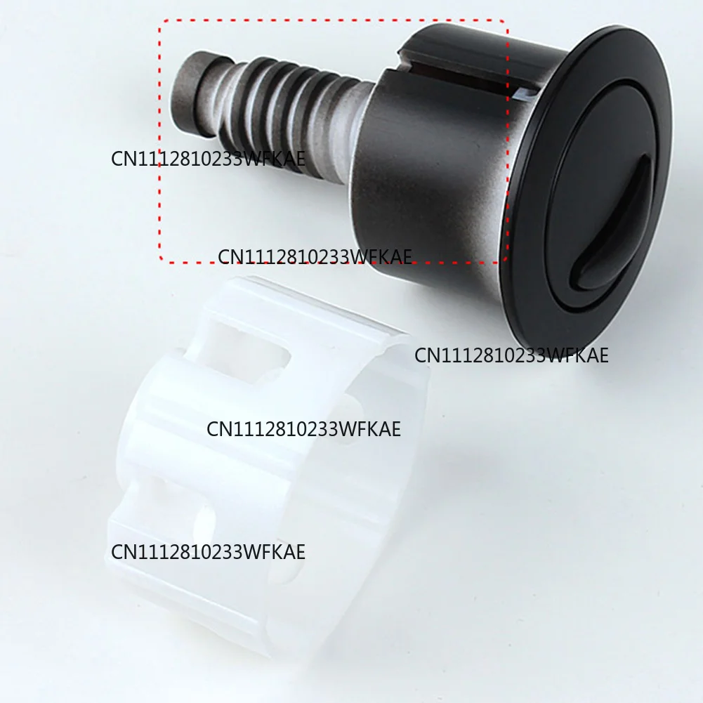 38-49mm Universal Toilet Push Button Dual Flush Water Saving Chrome For Cistern Tank Flush Toilet Seat Water Tank Valve Bathroom