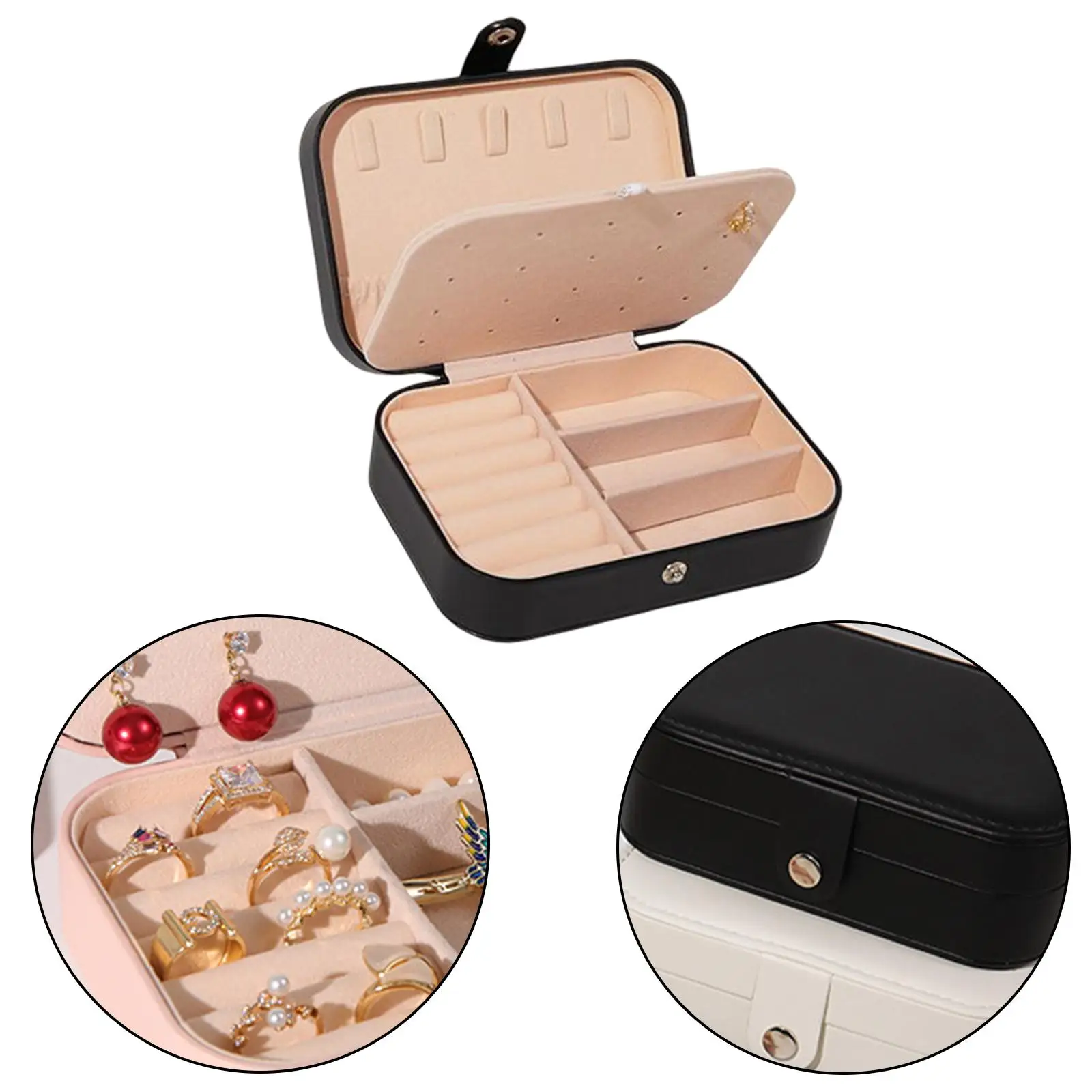

Jewelry Box Portable Display Box Earring Organizer Travel Jewelry Organizer Travel Jewelry Box for Ear s Earrings