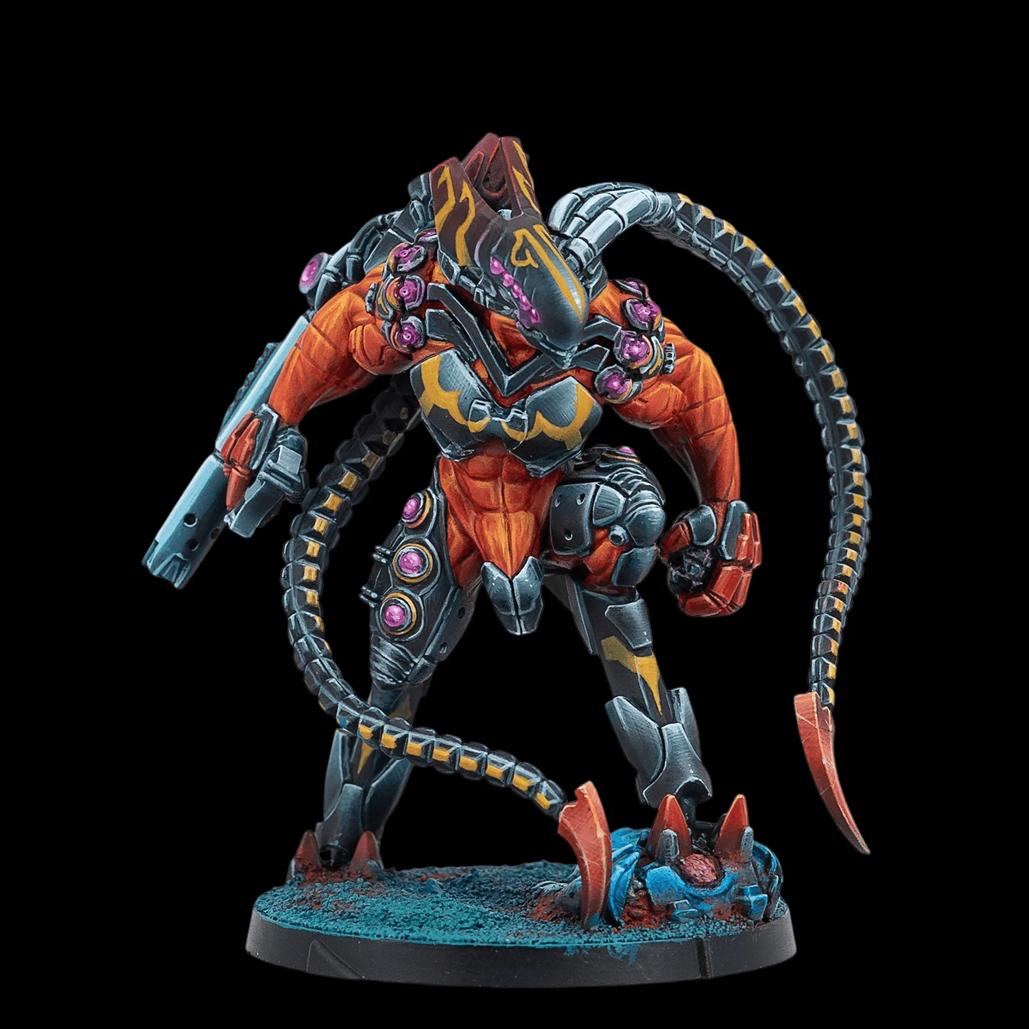 

High Quality Casting Resin Model Assembly Kit, Combined Army The Anathematics, Unpainted (including Base)