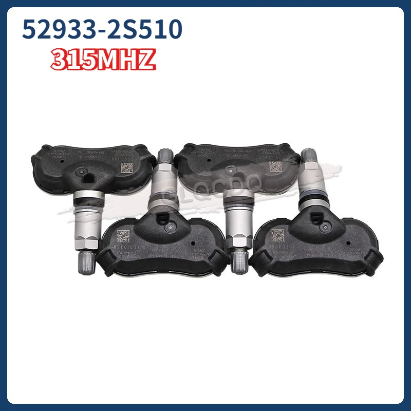 

4PCS For Hyundai Tucson 2014-2015 Kia Sportage 2016 315MHZ TPMS Sensor Tire Pressure Monitor Systems 52933-2S510 529332S510