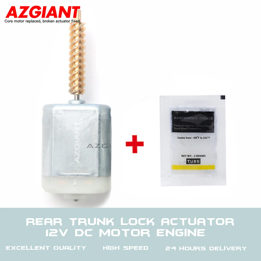 AZGIANT  Rear Trunk Lock Actuator Unit 12V DC Motor Engine Repair Tool For Subaru Crosstrek Forester 13T