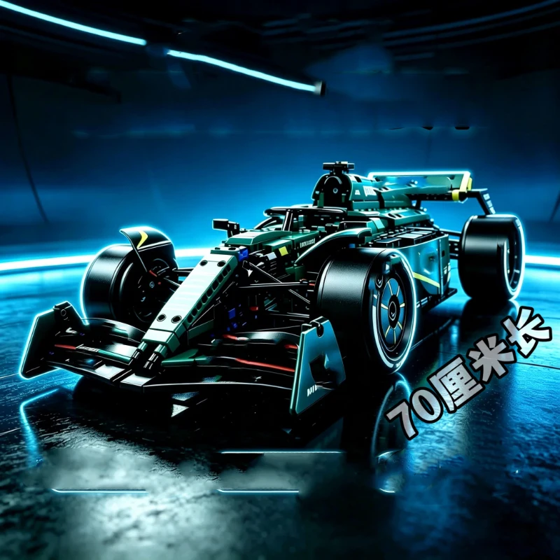 Creative assembly building blocks sports car series technology racing toys children's holiday gifts gift collection model