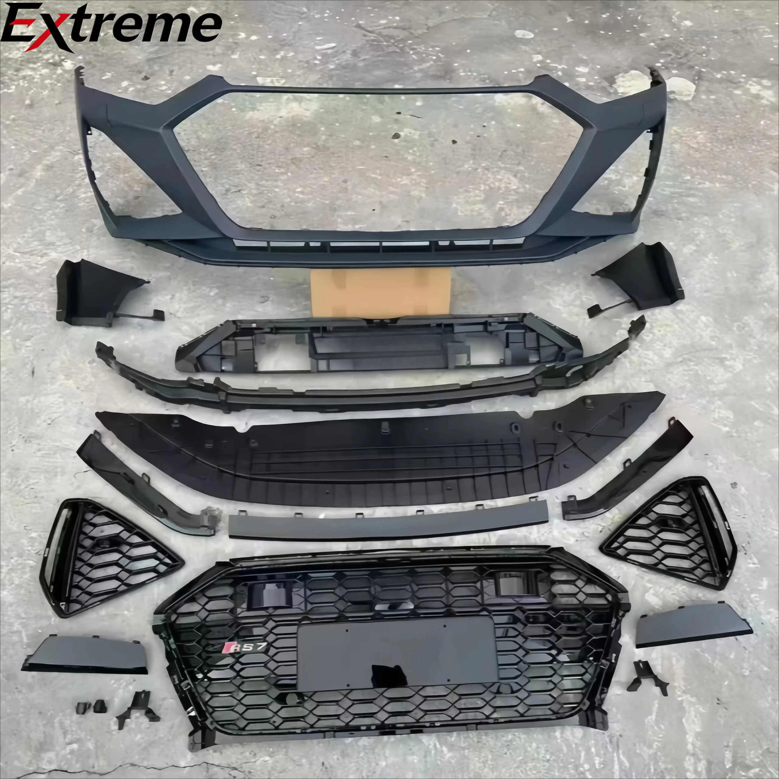 For Audi A7 Upgraded RS7 Front and Rear Body Kit, Suitable for Use with 19-25 Models of Audi A7