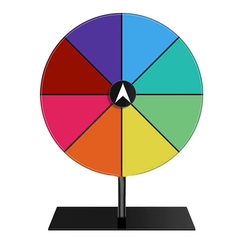 Wheel Prize Spinnings Game Fortune Party Turn Plate Wall Carnival Raffle The Draw Tabletop Lottery Machine Winner Fun Turntable