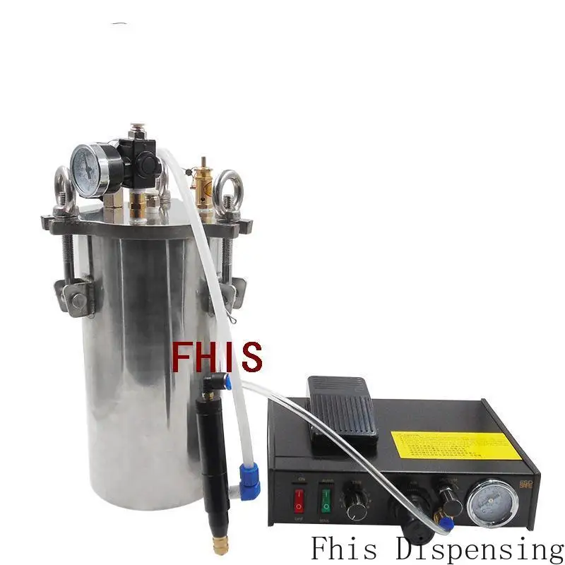 Stainless Steel Pressure Barrel Equipment Note Dispensing Valve FHIS Semi Automatic Single Lliquid Dispenser