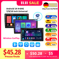 ESSGOO 2 Din Android Car Radio Carplay 7 9 10 Inch Car Multimedia Video Player Stereo Radio GPS For Tesla Style Nissan Hyundai