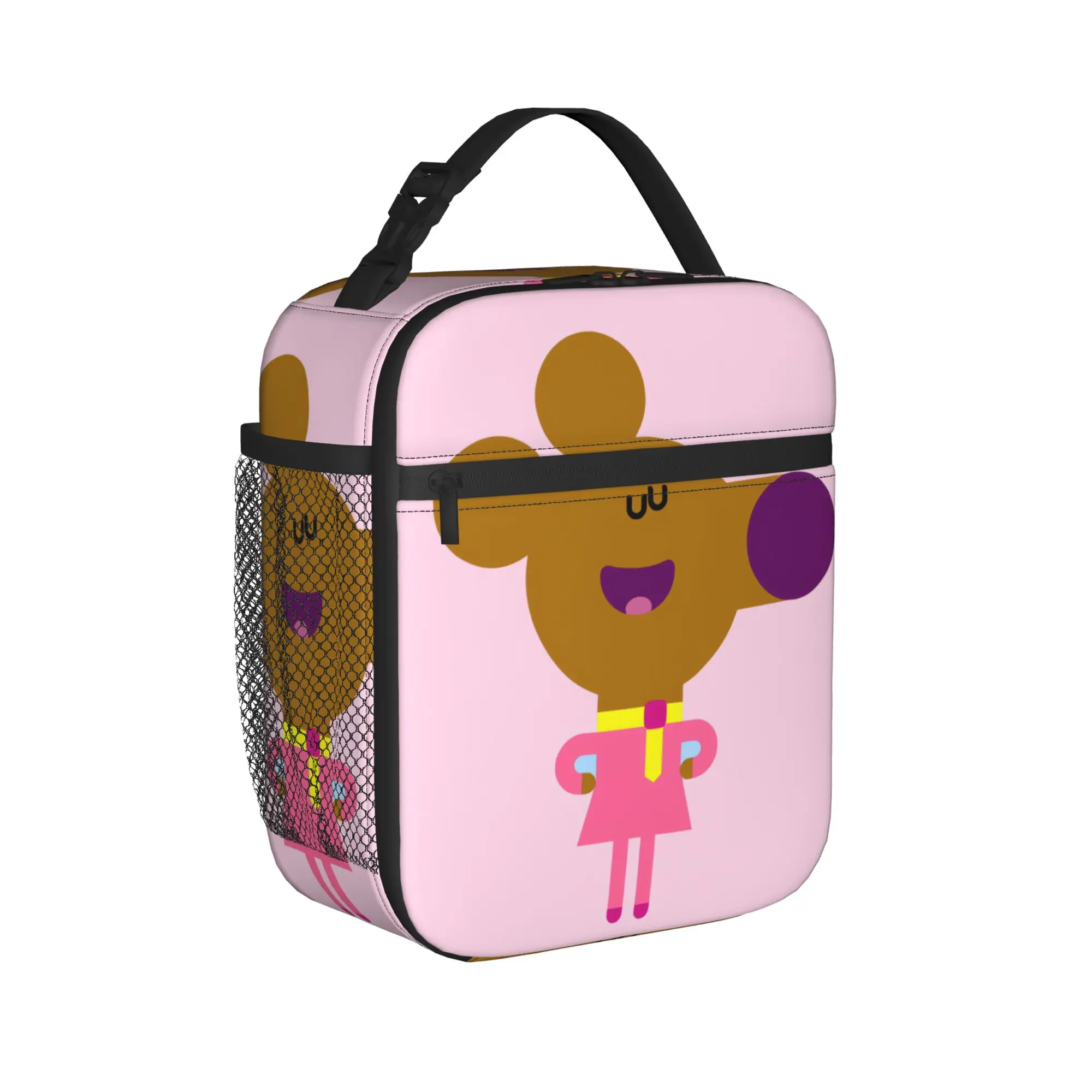 Duggee Lunch Bag  Travel Lunch Box For Adult Leisure Print Thermal Tote Handbags Waterproof Portable Cooler Bag